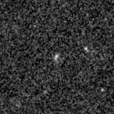 F115W image, 3.2 arcsec across, north up