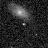 F115W image, 3.2 arcsec across, north up
