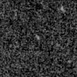 F150W image, 3.2 arcsec across, north up
