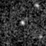 F277W image, 3.2 arcsec across, north up