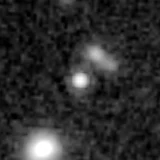 F444W image, 3.2 arcsec across, north up
