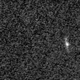 F090W image, 3.2 arcsec across, north up