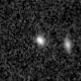 F277W image, 3.2 arcsec across, north up