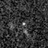 F277W image, 3.2 arcsec across, north up