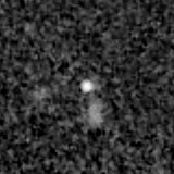 F356W image, 3.2 arcsec across, north up