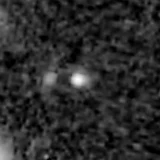 F410M image, 3.2 arcsec across, north up