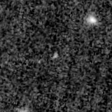 F115W image, 3.2 arcsec across, north up