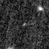 F200W image, 3.2 arcsec across, north up