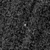 F150W image, 3.2 arcsec across, north up