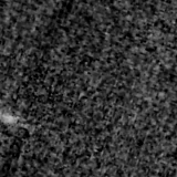 F115W image, 3.2 arcsec across, north up