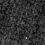 F090W image, 3.2 arcsec across, north up