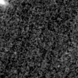 F090W image, 3.2 arcsec across, north up