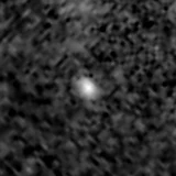 F277W image, 3.2 arcsec across, north up