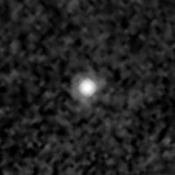 F444W image, 3.2 arcsec across, north up