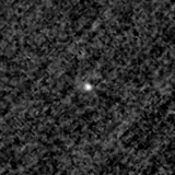 F115W image, 3.2 arcsec across, north up