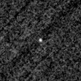 F150W image, 3.2 arcsec across, north up