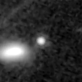 F444W image, 3.2 arcsec across, north up