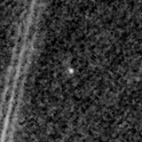 F200W image, 3.2 arcsec across, north up
