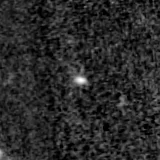 F115W image, 3.2 arcsec across, north up