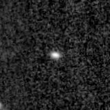 F150W image, 3.2 arcsec across, north up