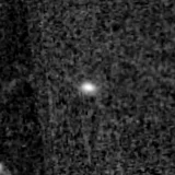 F200W image, 3.2 arcsec across, north up