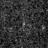 F115W image, 3.2 arcsec across, north up