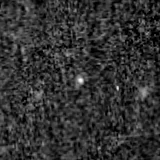 F150W image, 3.2 arcsec across, north up