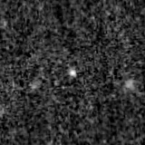 F200W image, 3.2 arcsec across, north up