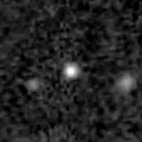 F277W image, 3.2 arcsec across, north up
