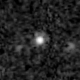F444W image, 3.2 arcsec across, north up