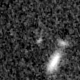 F277W image, 3.2 arcsec across, north up