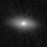 F200W image, 3.2 arcsec across, north up