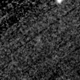F115W image, 3.2 arcsec across, north up