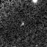 F200W image, 3.2 arcsec across, north up