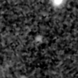 F444W image, 3.2 arcsec across, north up