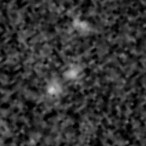 F444W image, 3.2 arcsec across, north up