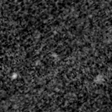 F115W image, 3.2 arcsec across, north up