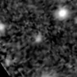 F444W image, 3.2 arcsec across, north up