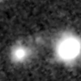 F444W image, 3.2 arcsec across, north up