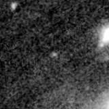 F150W image, 3.2 arcsec across, north up