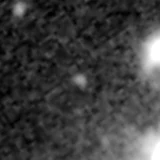 F444W image, 3.2 arcsec across, north up