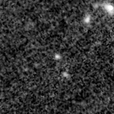 F200W image, 3.2 arcsec across, north up