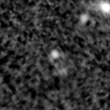 F444W image, 3.2 arcsec across, north up
