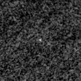 F090W image, 3.2 arcsec across, north up