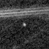 F200W image, 3.2 arcsec across, north up
