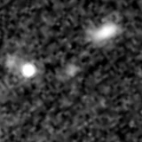 F444W image, 3.2 arcsec across, north up