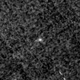 F115W image, 3.2 arcsec across, north up