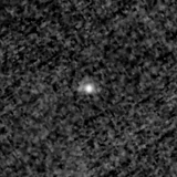 F200W image, 3.2 arcsec across, north up