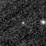 F115W image, 3.2 arcsec across, north up