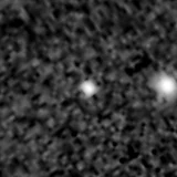 F444W image, 3.2 arcsec across, north up
